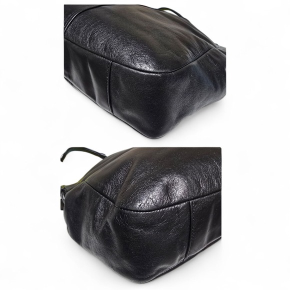 Coach‎ Chelsea Ashlynn Hobo Black Leather 17816 - Picture 5 of 15